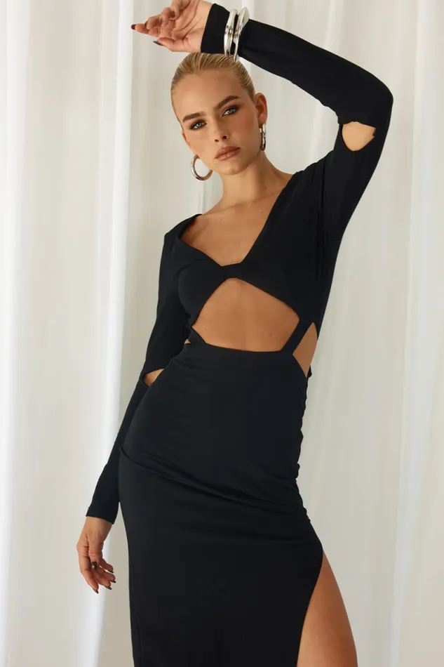 Runaway The Label Midi Shop BRIANNA MIDI DRESS 8211 BLACK Runaway The Label Midi Shop BRIANNA MIDI DRESS 8211 BLACK