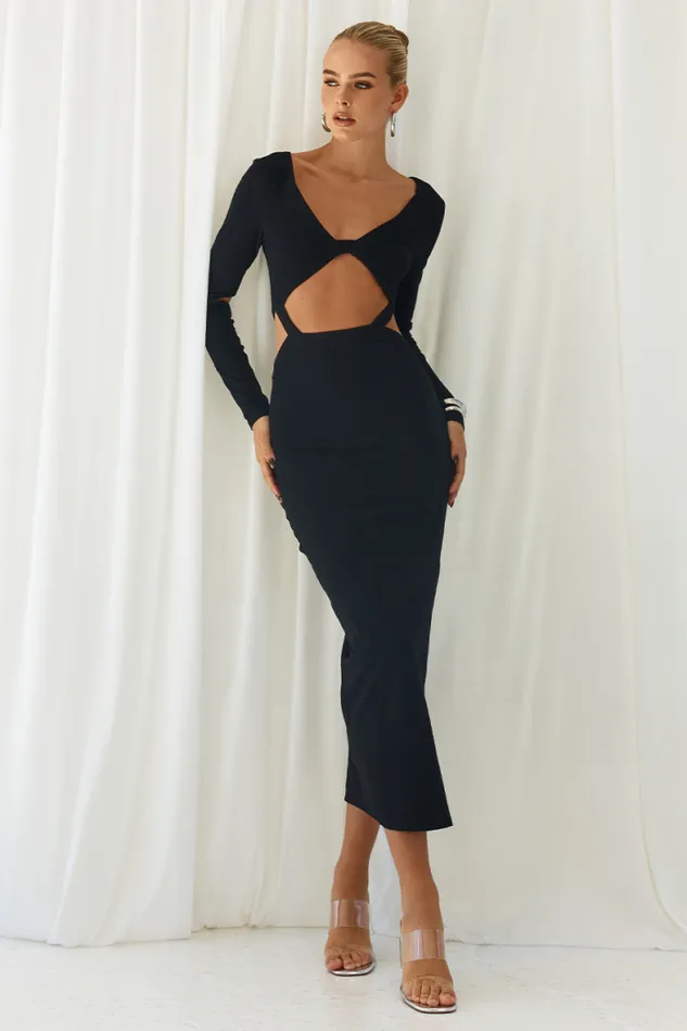 Runaway The Label Midi Shop BRIANNA MIDI DRESS 8211 BLACK Runaway The Label Midi Shop BRIANNA MIDI DRESS 8211 BLACK