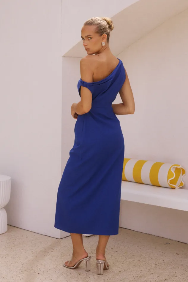 Runaway The Label Midi Shop JASPIN MIDI DRESS 8211 ROYAL