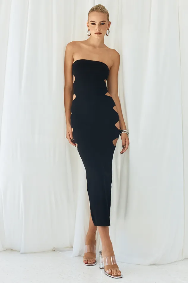 Runaway The Label Midi Shop NALINI MIDI DRESS 8211 BLACK