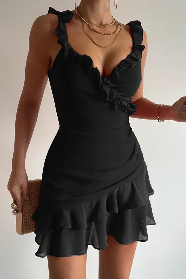 Runaway The Label Mini Shop MINCIA MINI DRESS 8211 BLACK