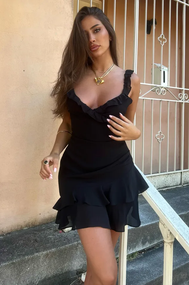 Runaway The Label Mini Shop MINCIA MINI DRESS 8211 BLACK Runaway The Label Mini Shop MINCIA MINI DRESS 8211 BLACK