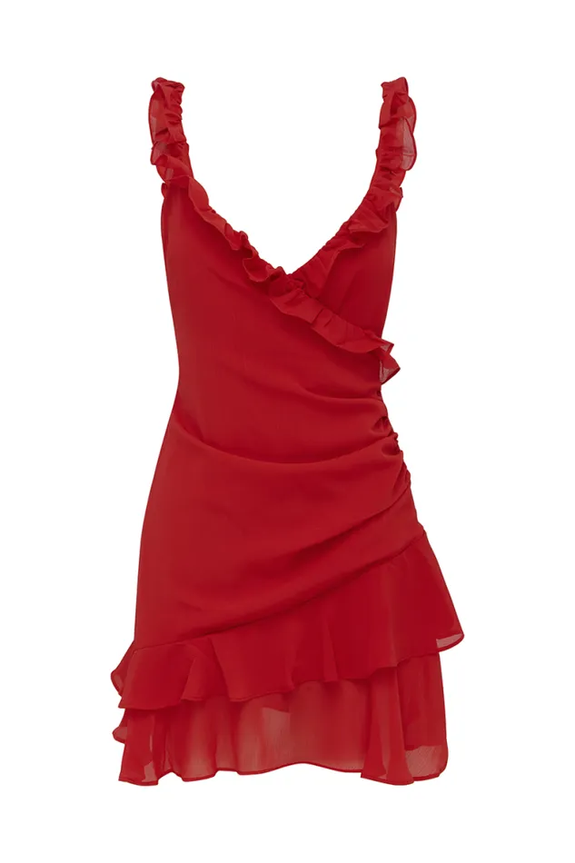 Runaway The Label Mini Shop MINCIA MINI DRESS 8211 RED