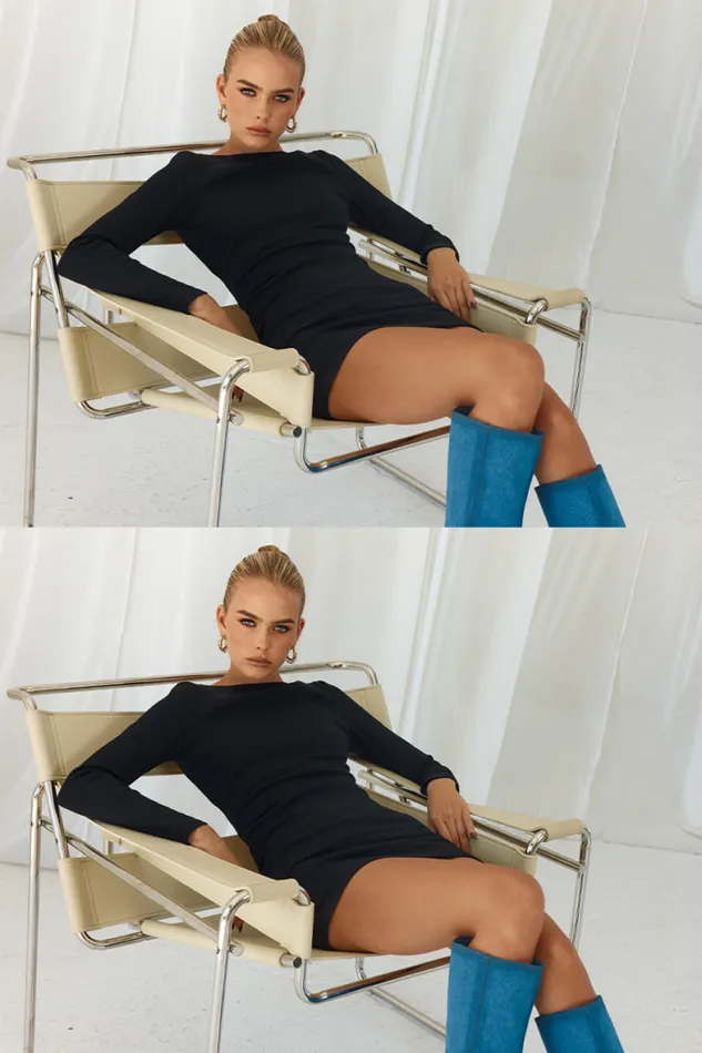Runaway The Label Mini Shop THEA MINI DRESS 8211 BLACK