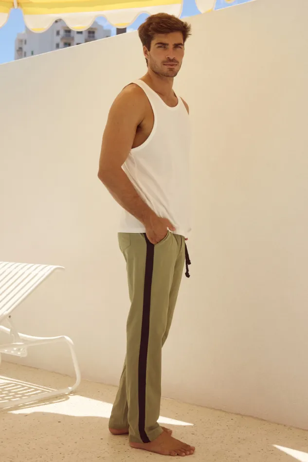 Runaway The Label Sets Menswear LORENZO PANT 8211 KHAKIBLACK