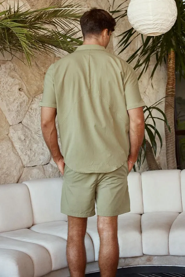 Runaway The Label Sets Menswear SATORI SHIRT 8211 KHAKI