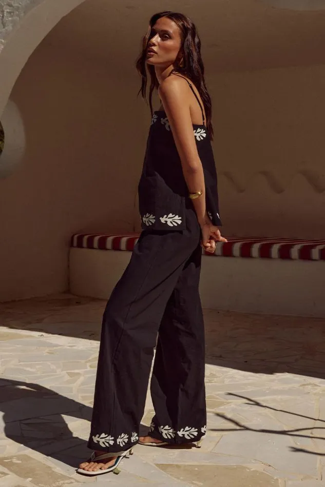 Runaway The Label Shirts and Blouses Shop AMALIA TOP 8211 BLACKSAND