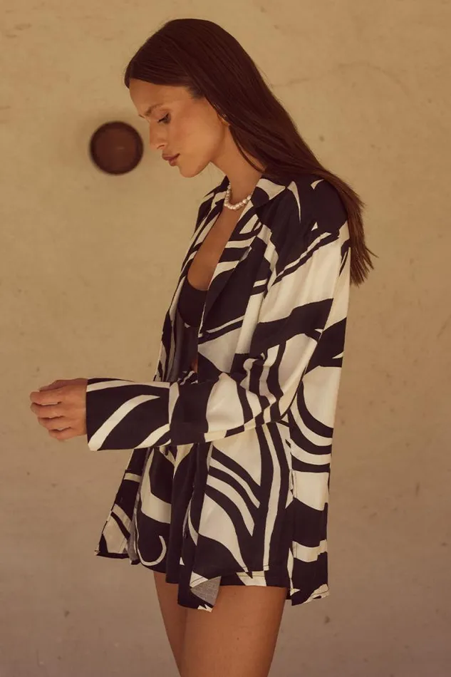Runaway The Label Shirts and Blouses Shop SOLA SHIRT 8211 PANTINA BLACK