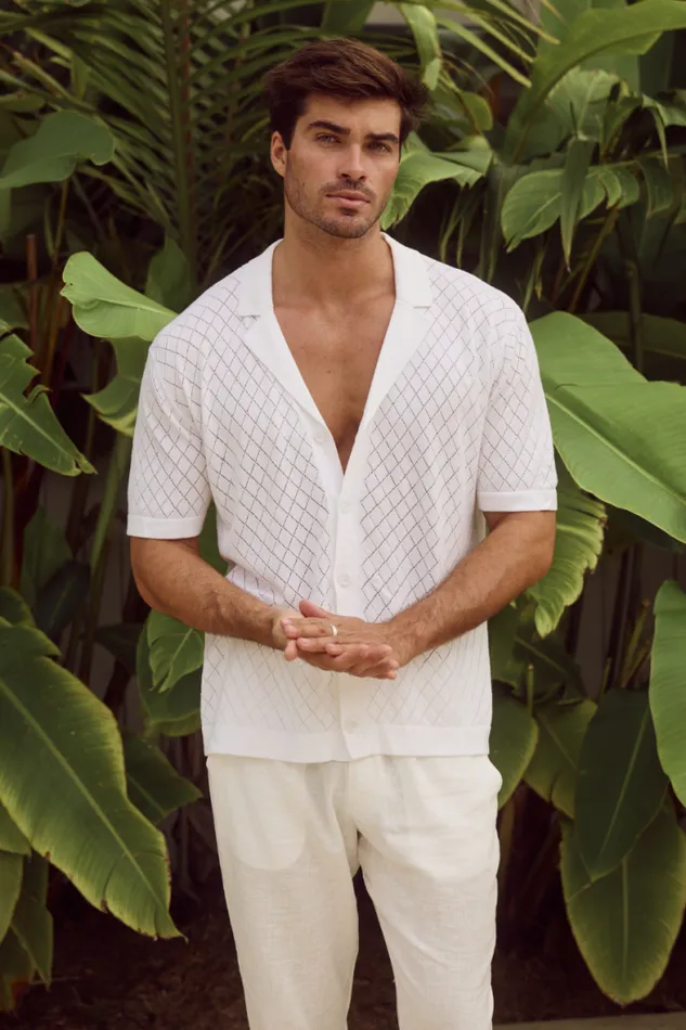 Runaway The Label Shirts Menswear BILLIE SHIRT 8211 WHITE