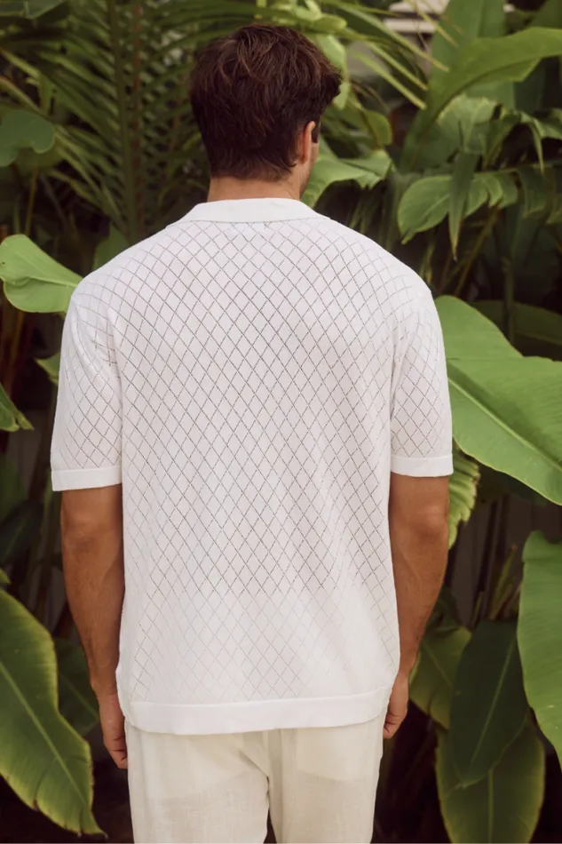 Runaway The Label Shirts Menswear BILLIE SHIRT 8211 WHITE