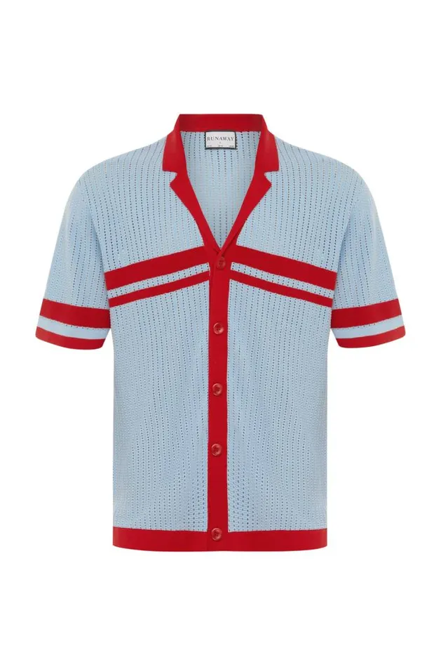 Runaway The Label Shirts Menswear BRODY SHIRT 8211 REDSKY
