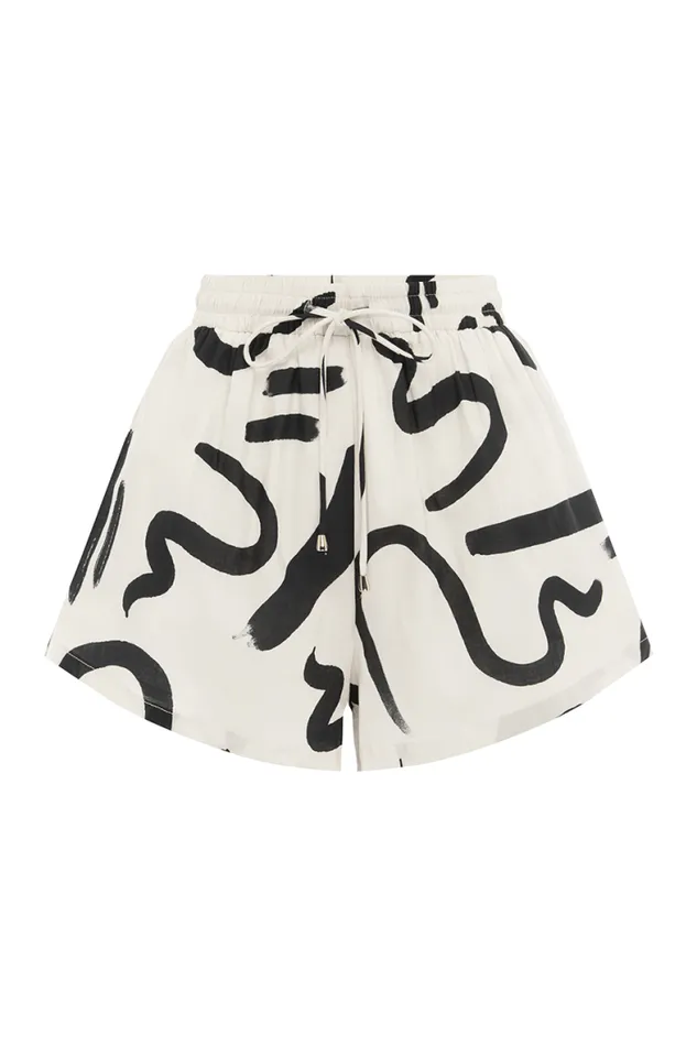 Runaway The Label Shorts Shop YORK COTTON SHORT 8211 SANDBLACK Runaway The Label Shorts Shop YORK COTTON SHORT 8211 SANDBLACK