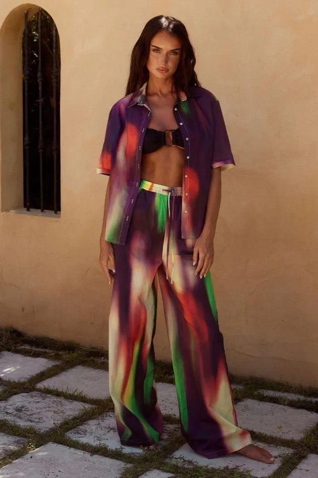 Runaway The Label Skirts Shop CAPANI PANT 8211 CYPRUS PRINT