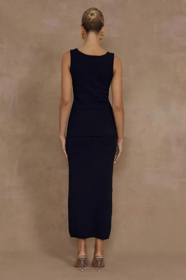 Runaway The Label Summer Sets Shop NADINA TOP 8211 BLACK