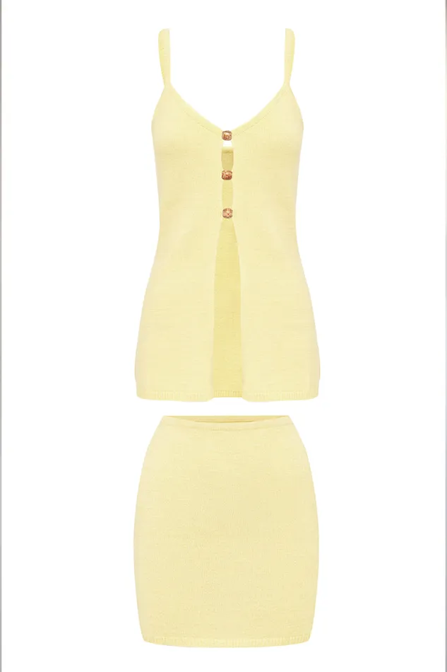 Runaway The Label Summer Sets Shop NORMANI TOP 8211 BUTTER Runaway The Label Summer Sets Shop NORMANI TOP 8211 BUTTER