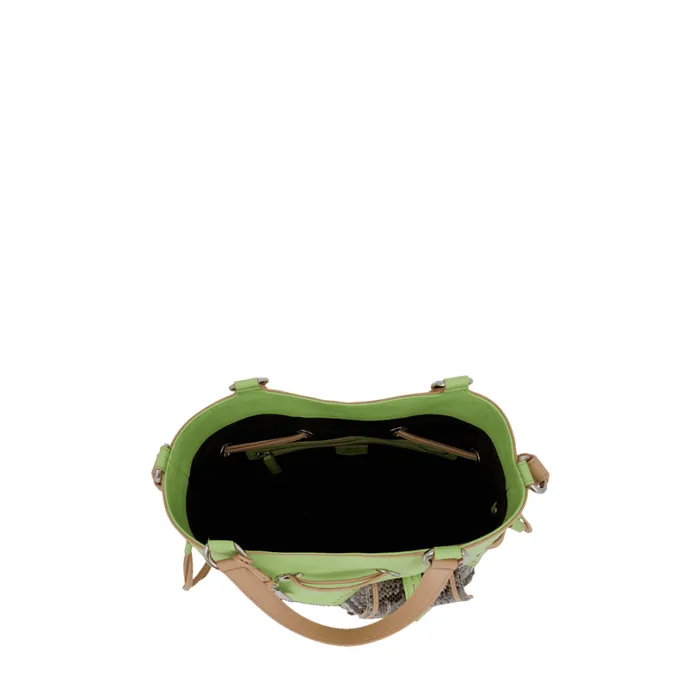 S Bucket Bag Multico Apple Green Women Lancel The Exotics S Bucket Bag Multico Apple Green Women Lancel The Exotics