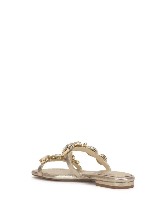 Sandals Shoes Jessica Simpson Avimma Flat Sandal In Champagne