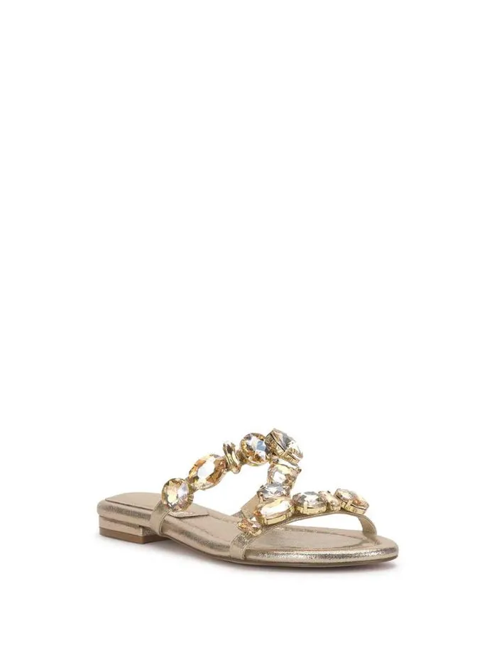 Sandals Shoes Jessica Simpson Avimma Flat Sandal In Champagne