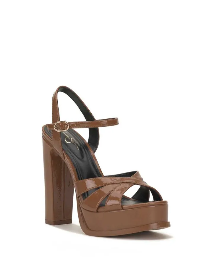 Sandals Shoes Jessica Simpson Giddings Platform Sandal In Caramel