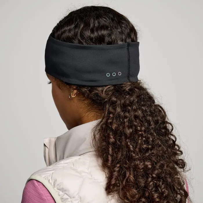 Saucony Accessories MenWomen Hurricane Headband Black