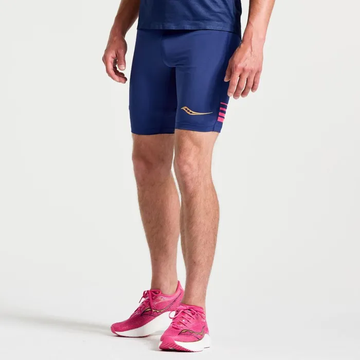 Saucony Bottoms Men Elite Tight Short Sodalite