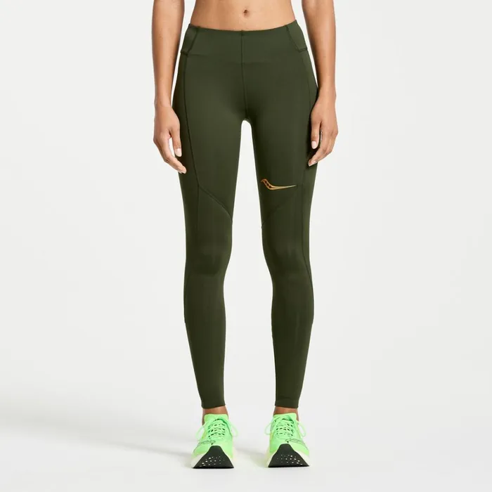 Saucony Bottoms Women Elite Tight Umbra