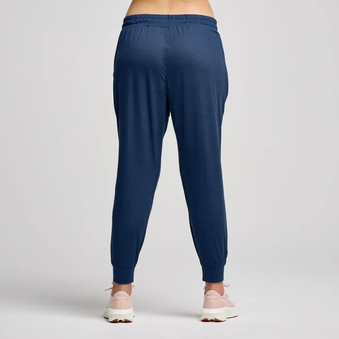 Saucony Bottoms Women Triumph Pant Navy Heather