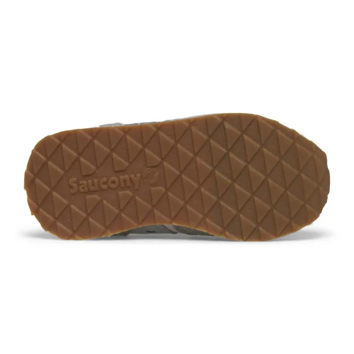 Saucony Kids Baby Jazz Hook and Loop Sneaker Blushgraysilver