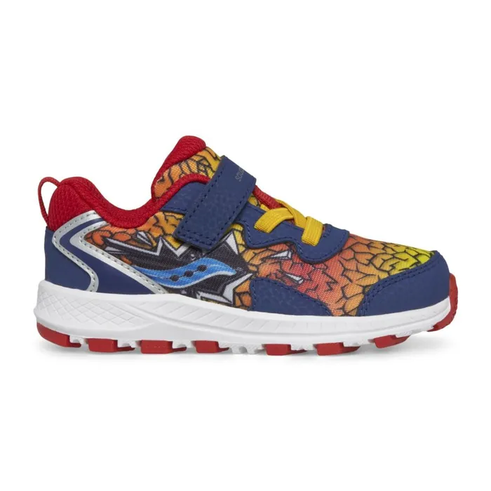 Saucony Kids Flash 30 AC Jr Sneaker Blackredyellow