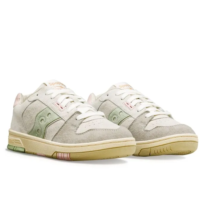 Saucony Lifestyle Women SpotBilt Sonic Low Light Beigegreen