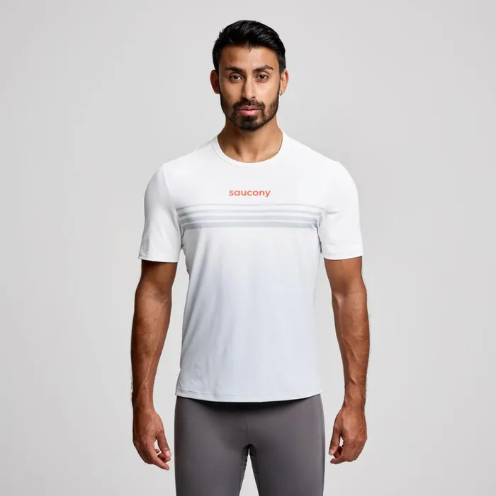 Saucony Tops Men Endorphin Short Sleeve Cloud