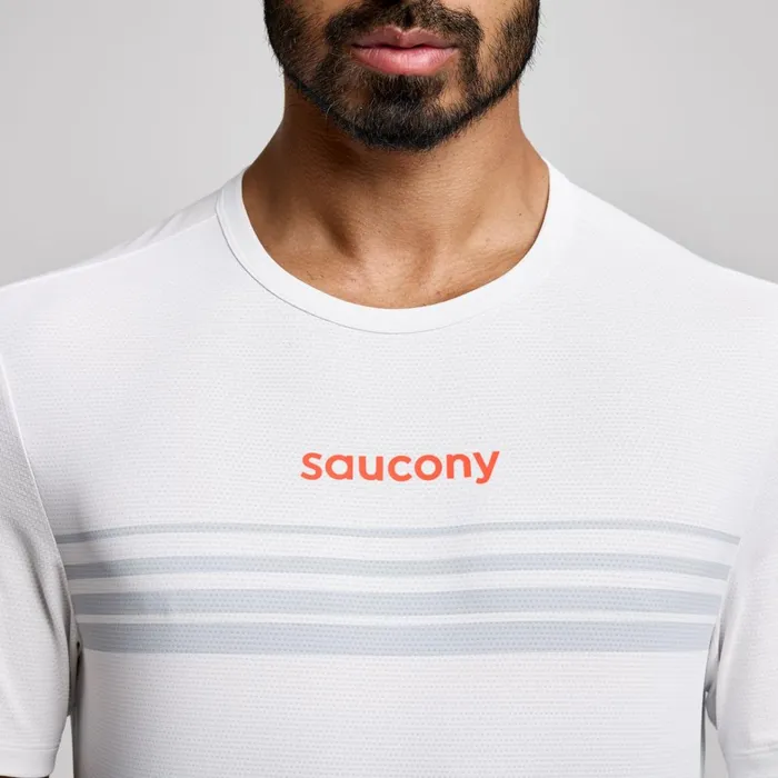 Saucony Tops Men Endorphin Short Sleeve Cloud