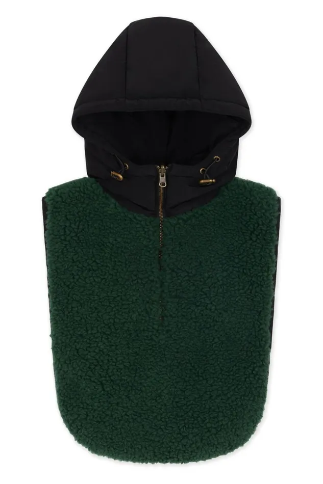 Scarves and Beanies Women Leon and Harper Falco Pln Hood Green
