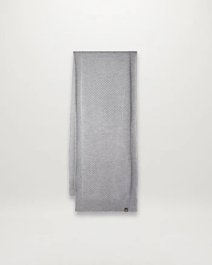 Scarves MenWomen Belstaff Sternway Scarf Medium Grey Heather