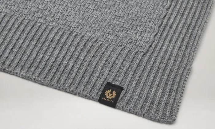 Scarves MenWomen Belstaff Sternway Scarf Medium Grey Heather Scarves MenWomen Belstaff Sternway Scarf Medium Grey Heather