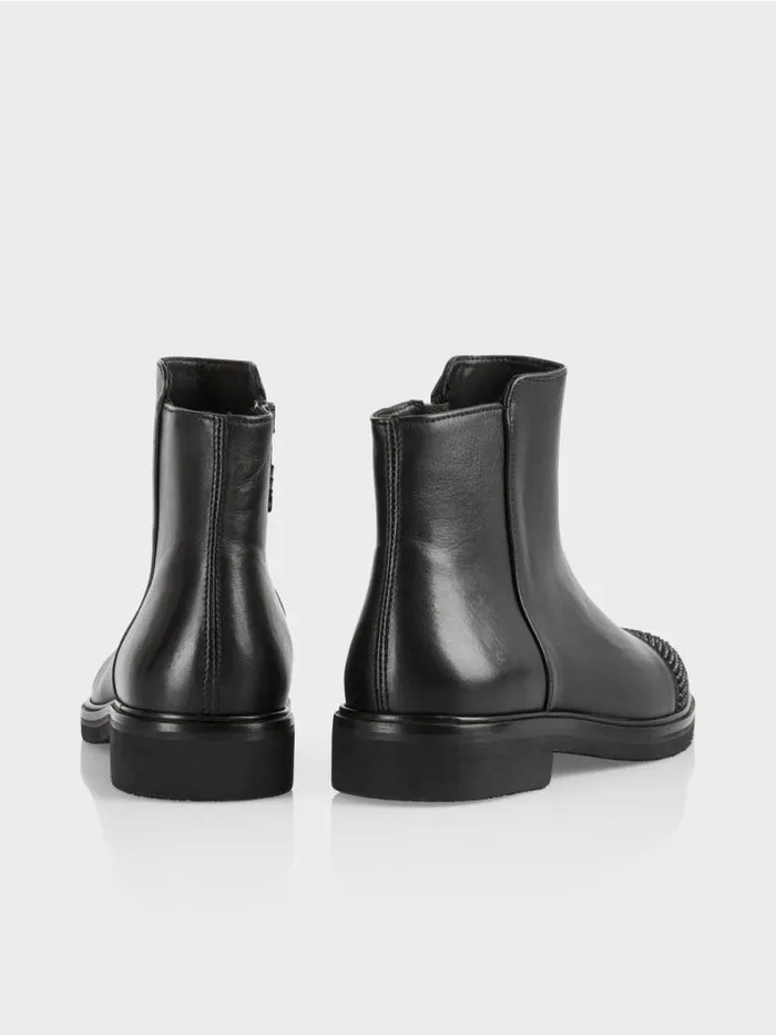 Schuhe Damen Marc Cain Bootie Mit Verzierung Black