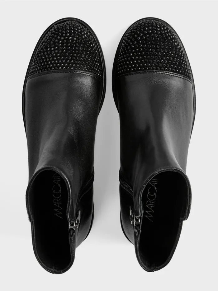Schuhe Damen Marc Cain Bootie Mit Verzierung Black
