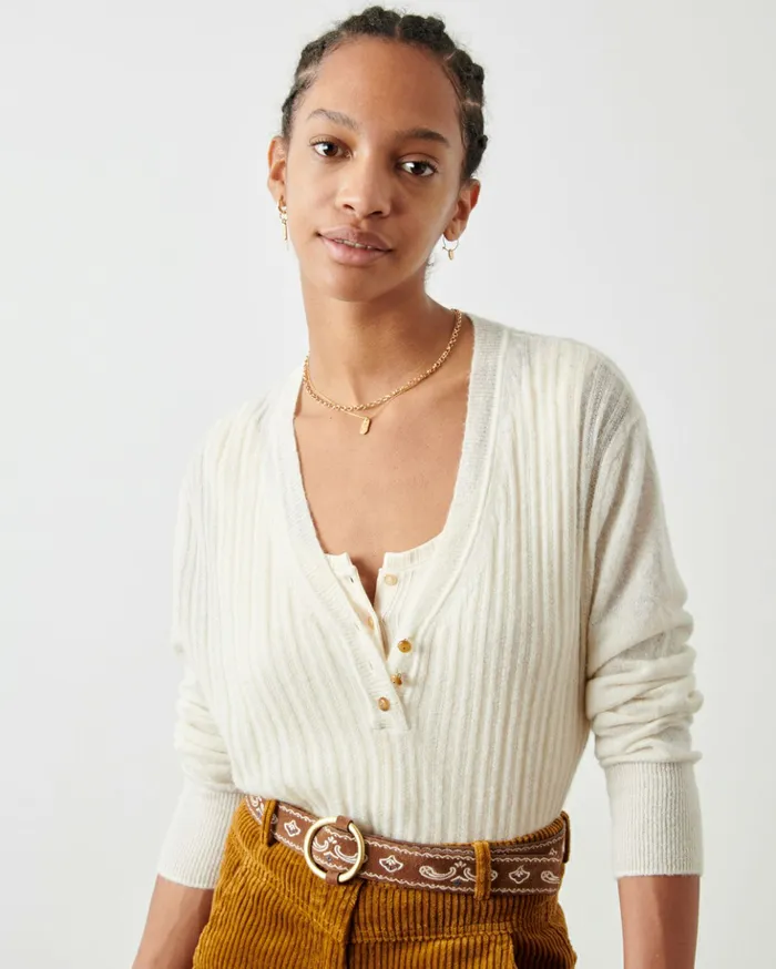 Sessn Womens Jumpers Anya Fleur de Sel