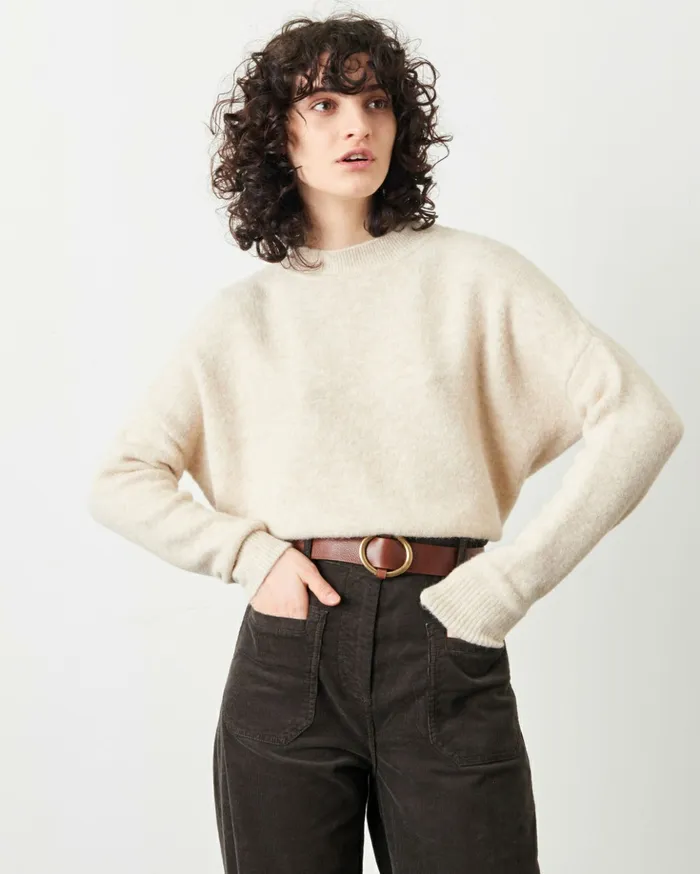 Sessn Womens Jumpers Kunlun Whitecloud