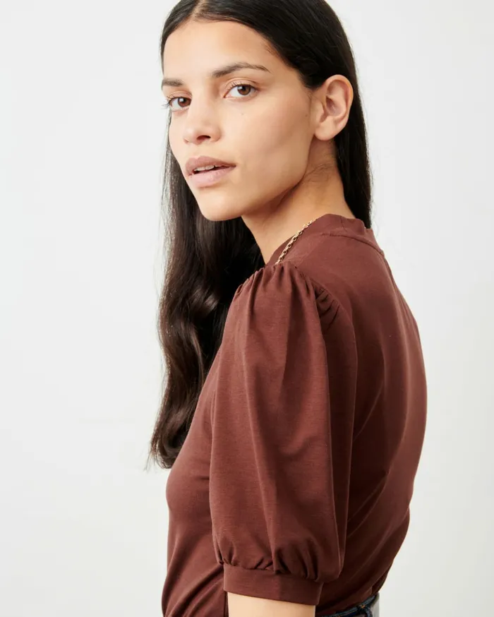 Sessn Womens TShirts And Tops Ameland Brownwhisky For Sale