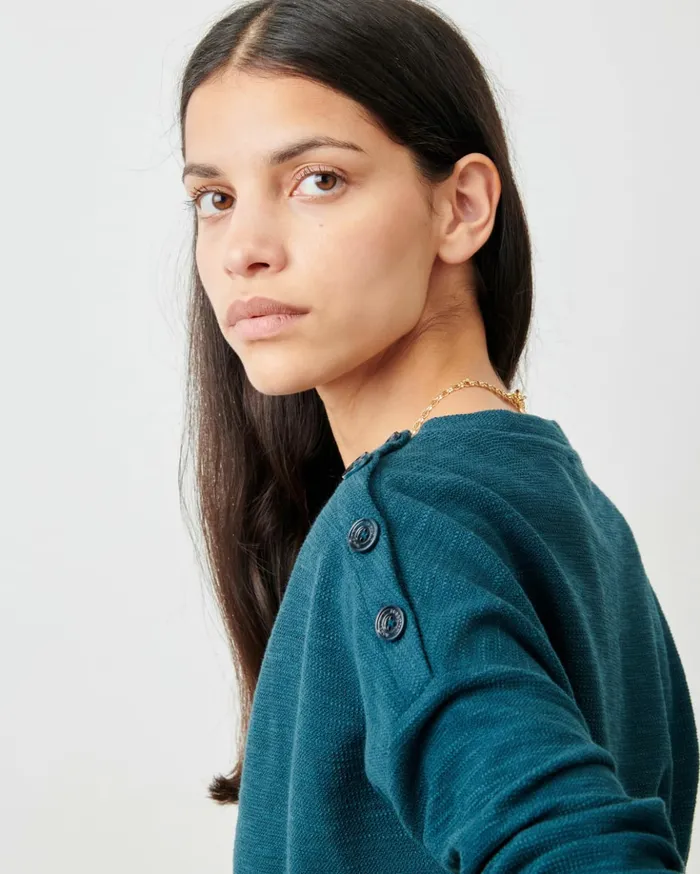 Sessn Womens TShirts And Tops Austin Indian Teal Near Me