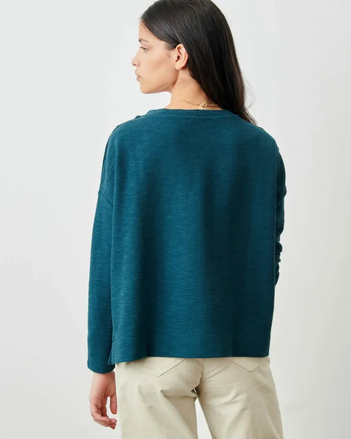 Sessn Womens TShirts And Tops Austin Indian Teal Near Me