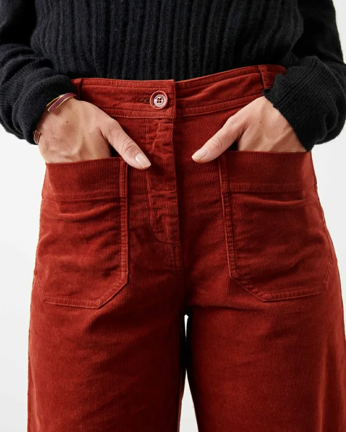 Sessn Womens Trousers Hudson street Massala