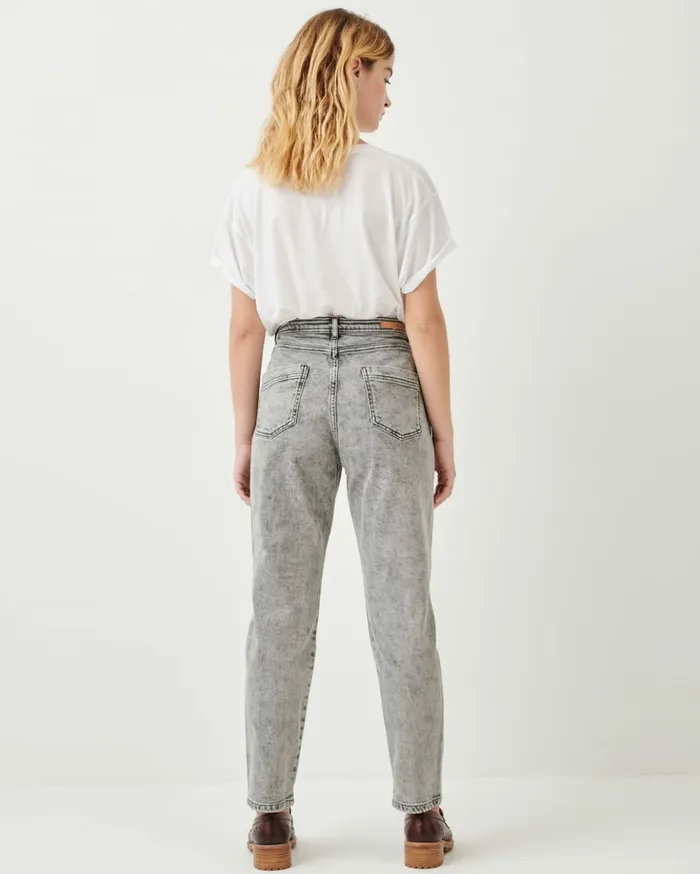 Sessn Womens Trousers Momon o Snow Black