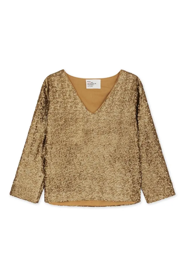 Shirts and Blouses Women Leon and Harper Cassy Pln Blouse Gold