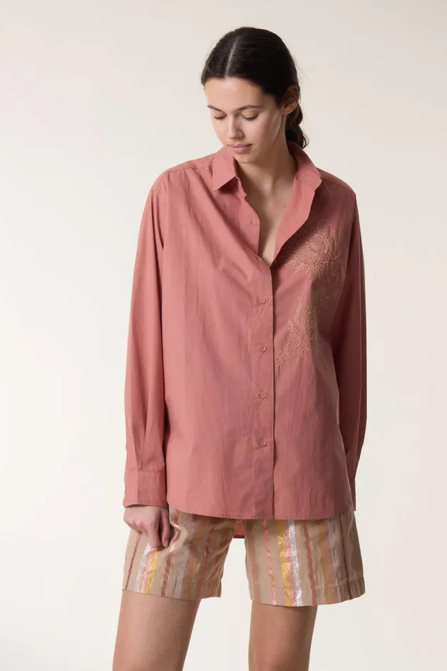 Shirts and Blouses Women Leon and Harper Chemise Cadeau Brd Blush