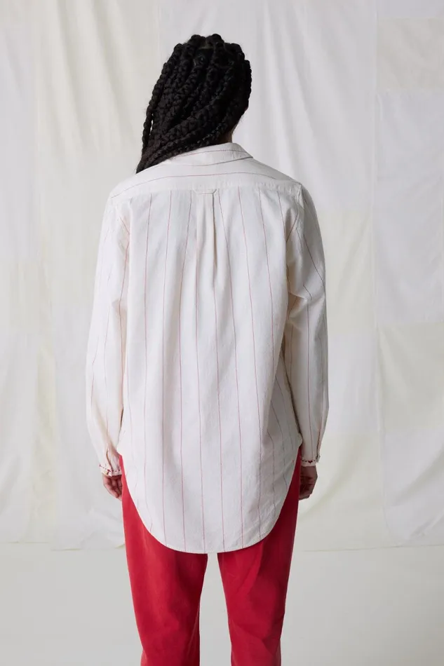 Shirts and Blouses Women Leon and Harper Chipo Stripe Shirt Off White