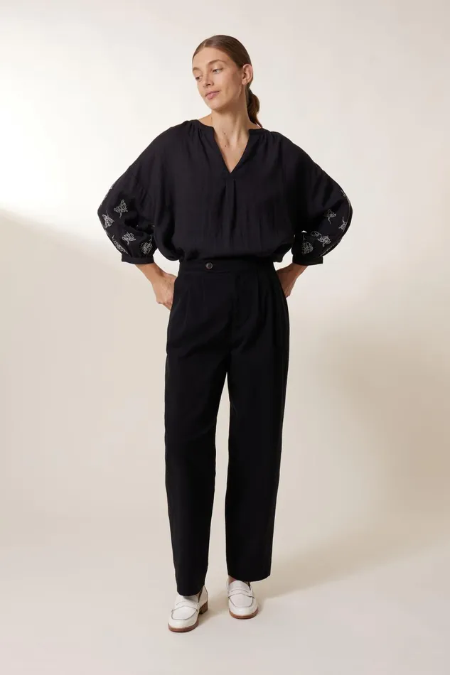 Shirts and Blouses Women Leon and Harper Club Pln Blouse Carbone