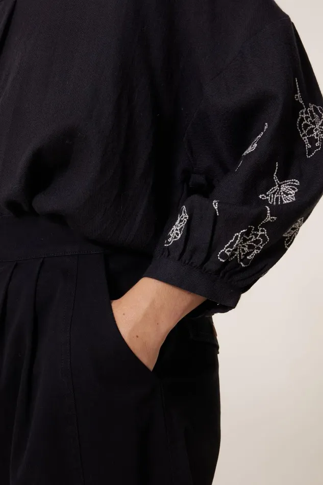 Shirts and Blouses Women Leon and Harper Club Pln Blouse Carbone