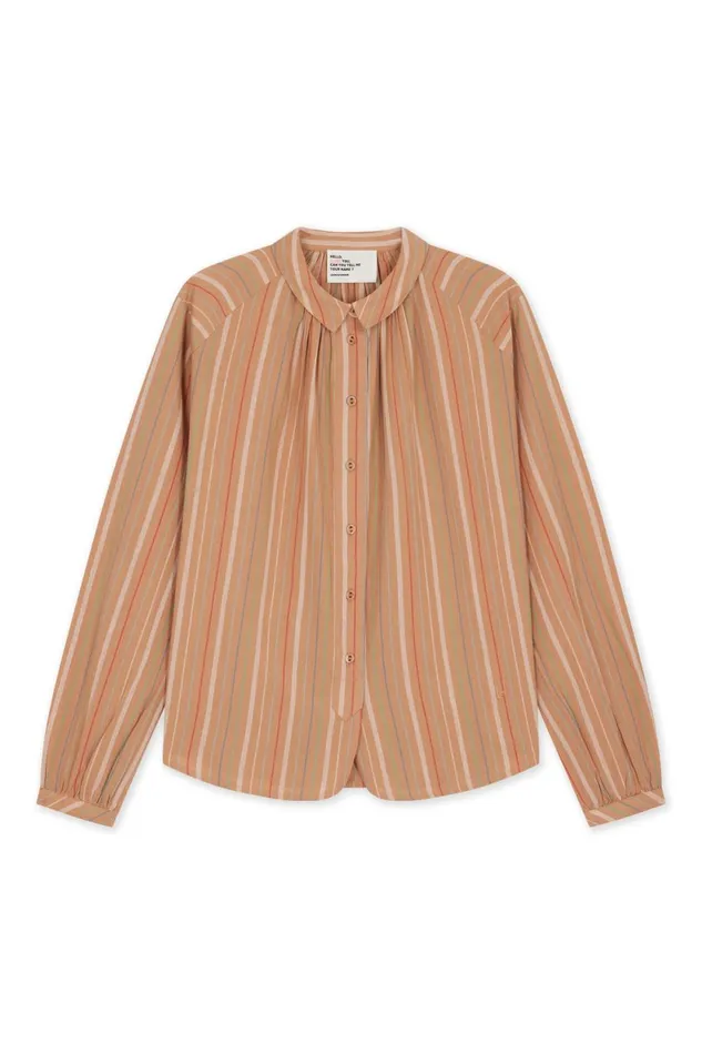 Shirts and Blouses Women Leon and Harper Cob Multi Shirt Beige